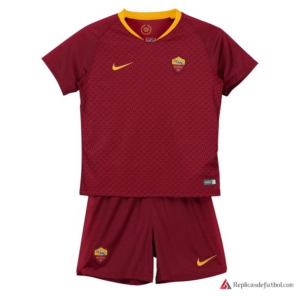 Camiseta AS Roma Primera equipación Niños 2018-2019 Rojo